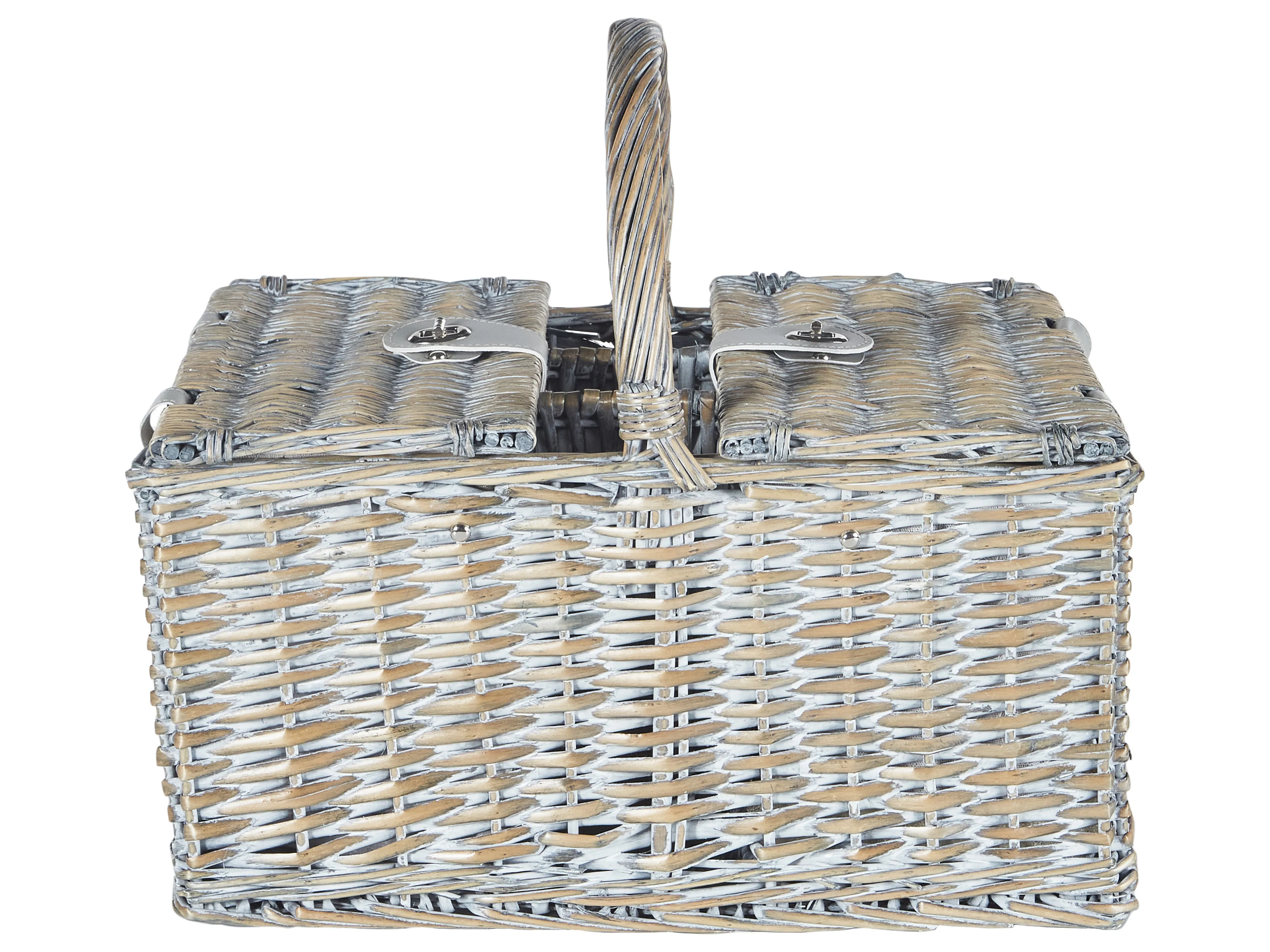 Picknickmand GROSEILLE Wicker Grijs