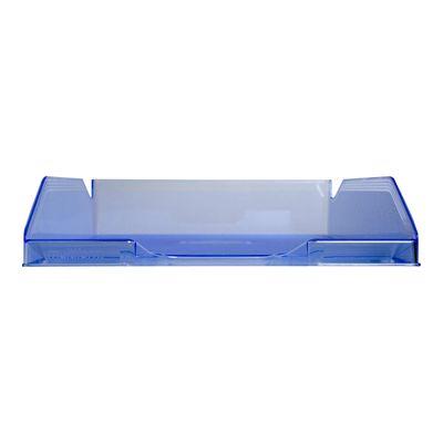 Exacompta COMBO - Corbeille à courrier bleu glacé
