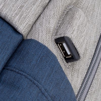 RIVACASE Prater - Sac à dos connecté pour ordinateur portable 17,3