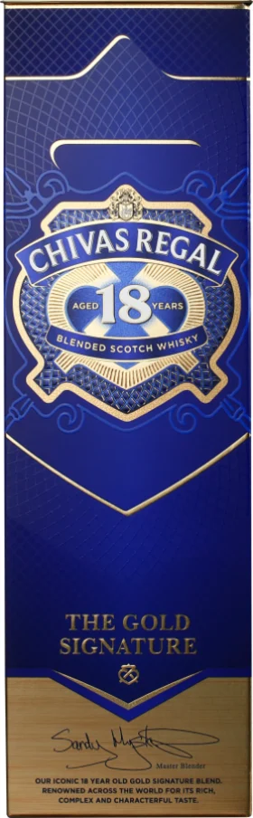 CHIVAS REGAL 18 YEARS GOLD SIGNATURE 70CL