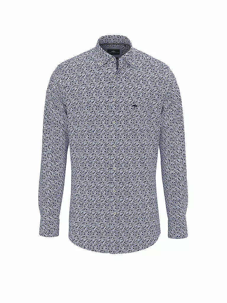 FYNCH HATTON Hemd Casual Fit blau
