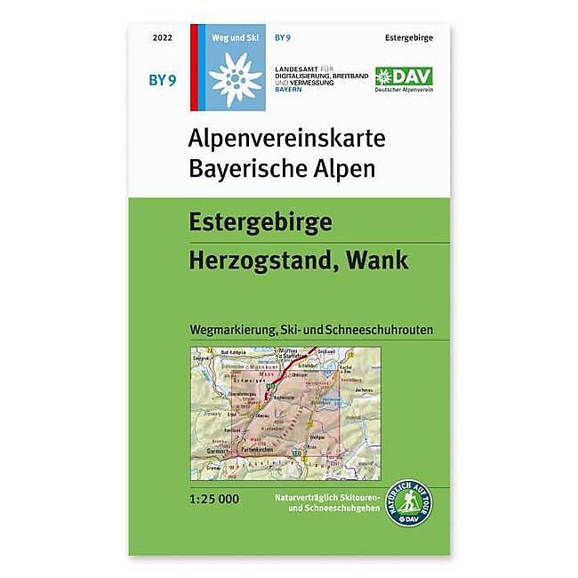ALPENVEREIN - BY 09 ESTERGEBIRGE 1 25 000