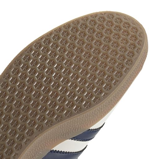 Adidas Gazelle Sneakers, Cloud White/Dark Blue/Gum, 45 1/3