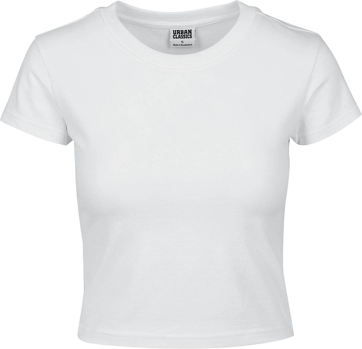 Crop Top Femme En Jersey Souple | Urban Classics T-Shirt Manches courtes