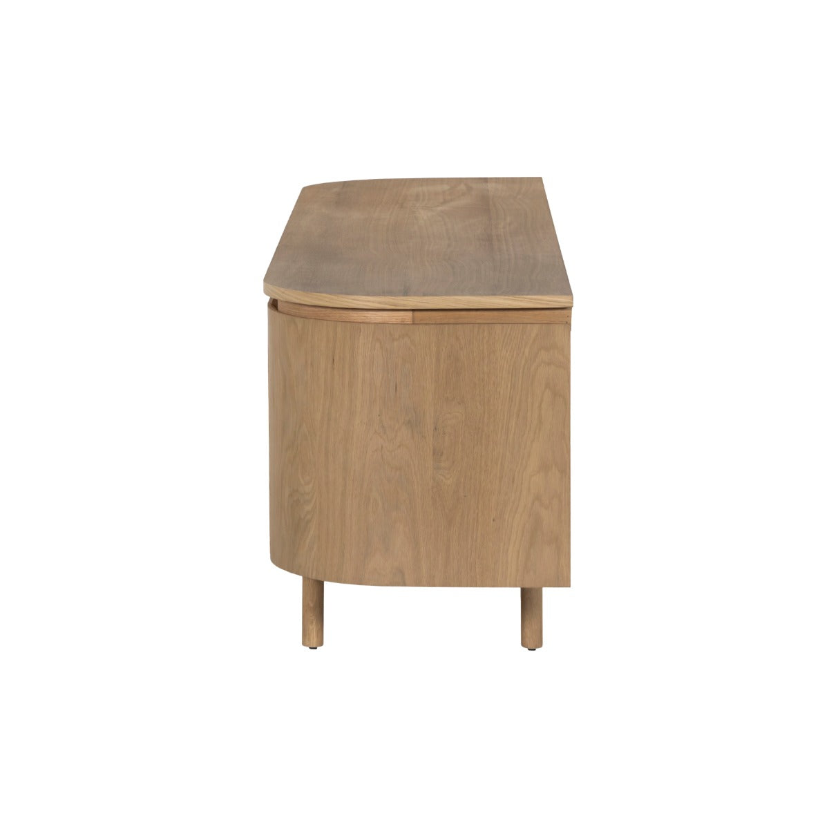 Livingfurn - Tv-meubel Naturel Eiken - 170x43x56cm - Tobago