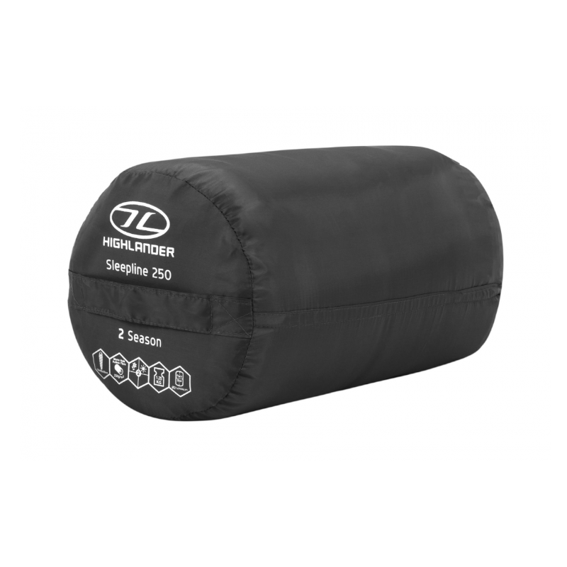 Highlander sleepline 250 mummyslaapzak - grey