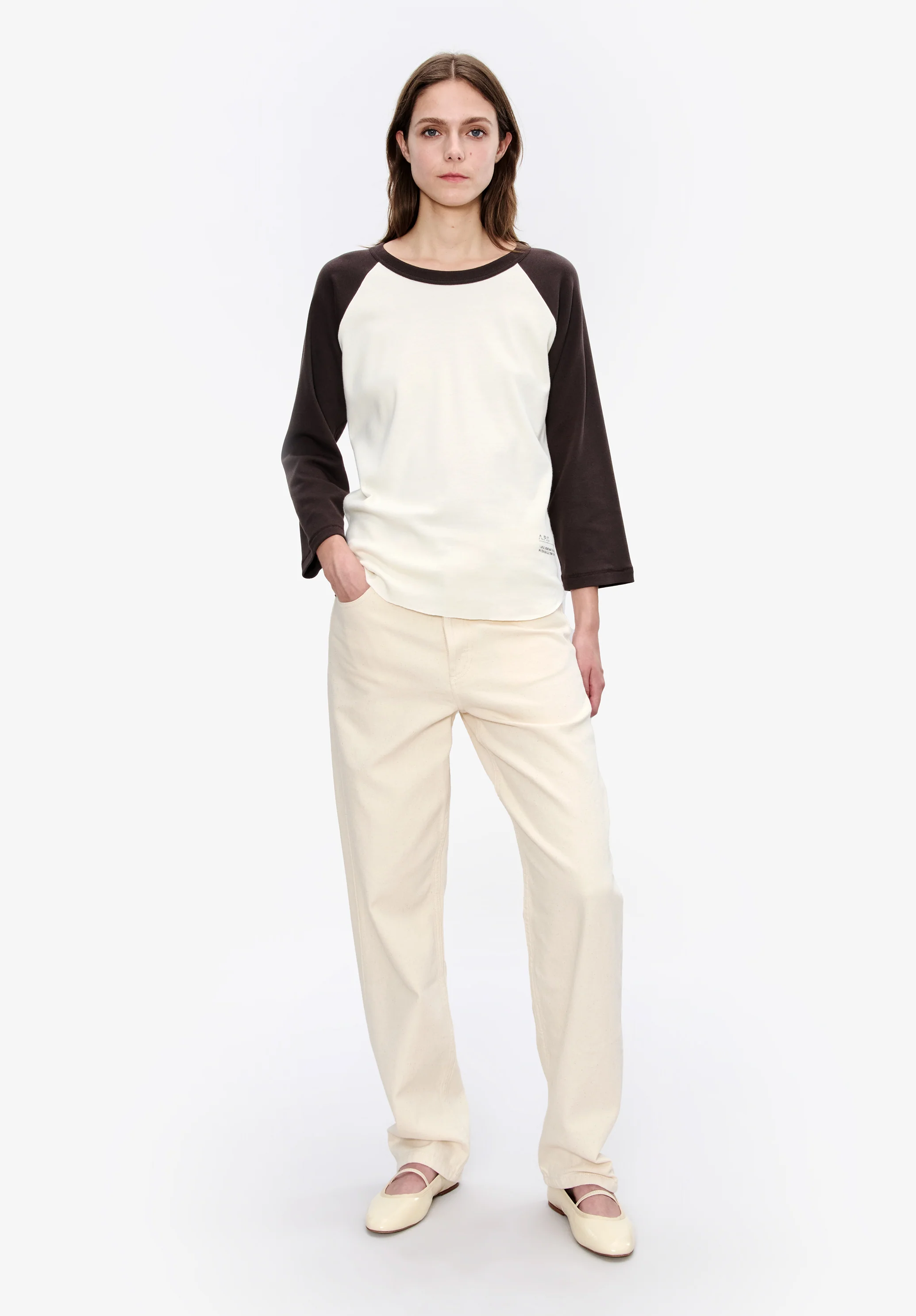 Top Clara - Beige/marron