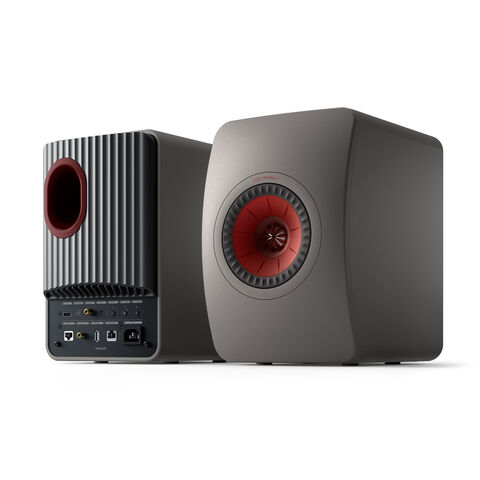 KEF LS50 Wireless II – compacte en draadloze hifi-luidspreker Grijs