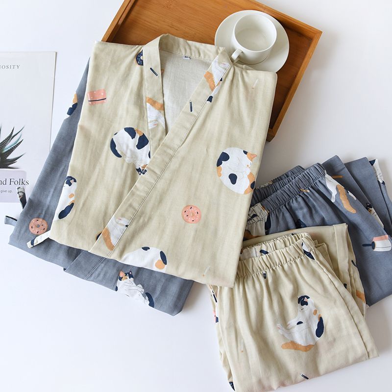 MelMount - Pyjamaset met bijpassende print voor koppels