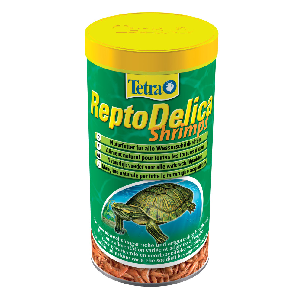 Crevettes entières séchés 100 g - 1l pour toutes les tortues d'eau