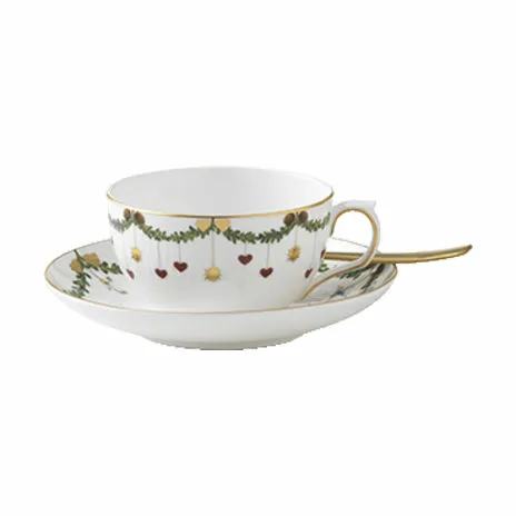 Royal Copenhagen Stjerne Riflet Jul Tekop