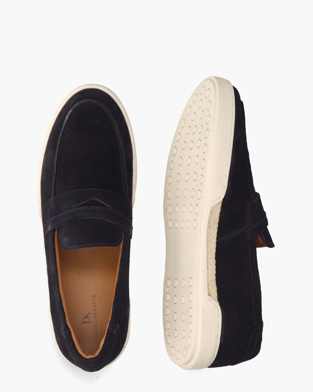 Daniel Kenneth Rivano Donkerblauw Herenloafers