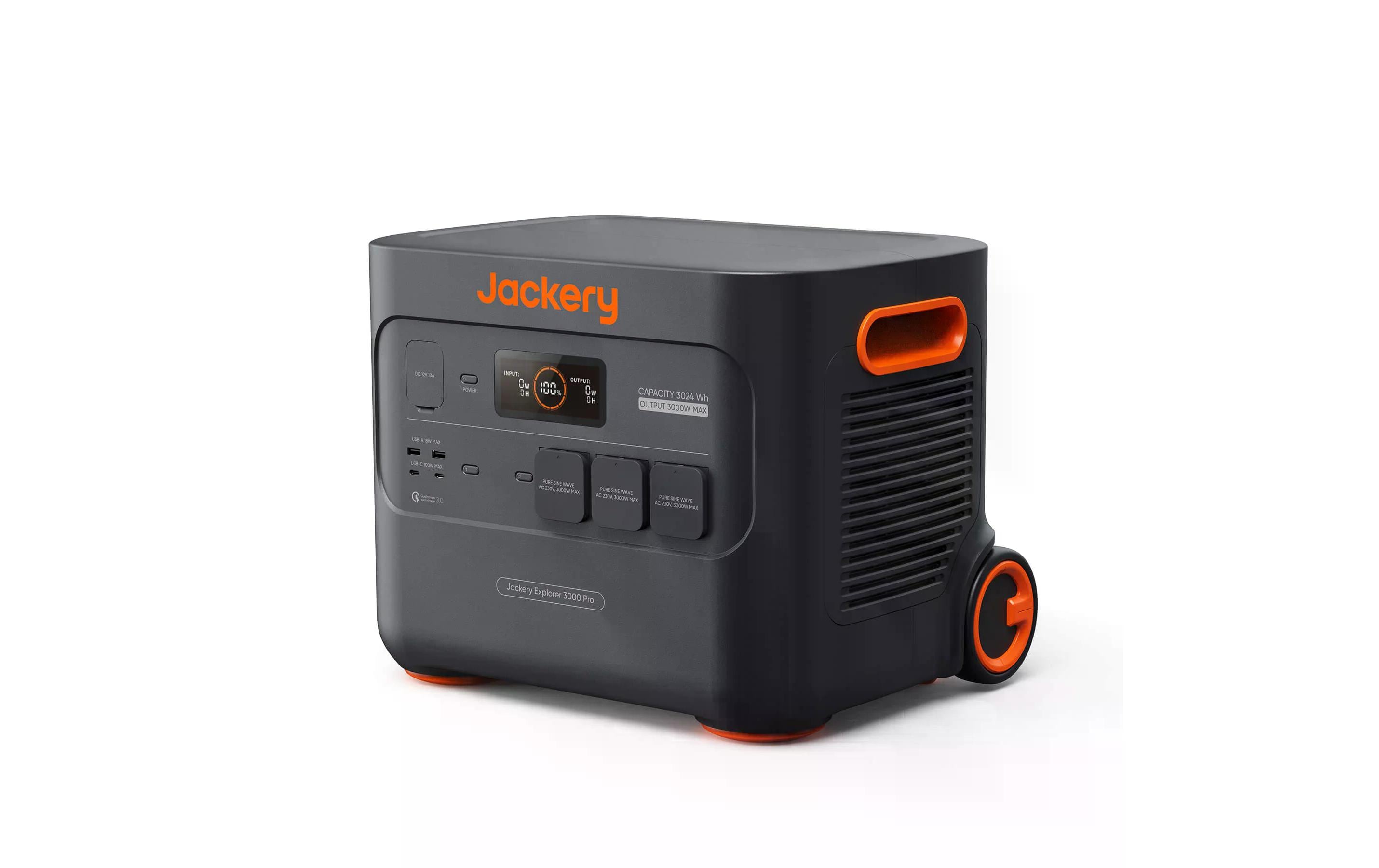 Power Station Explorer 3000 Pro, 3024 Wh<br>Tragbarer Stromgenerator mit Li-ion NMC Akku inkl. Schutzkit