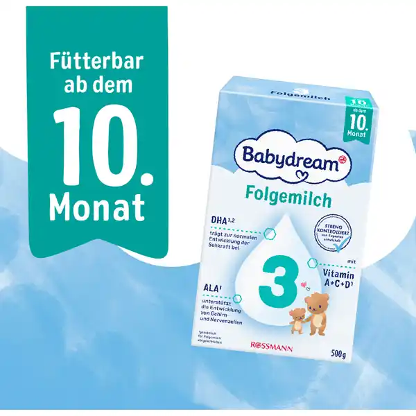 Folgemilch 3 nach dem 10. Monat