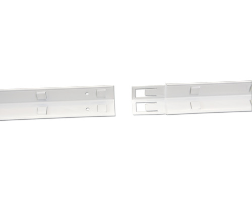 Schulte witte plank, 100x3,5x50 cm, 2-pack, plug-in systeem