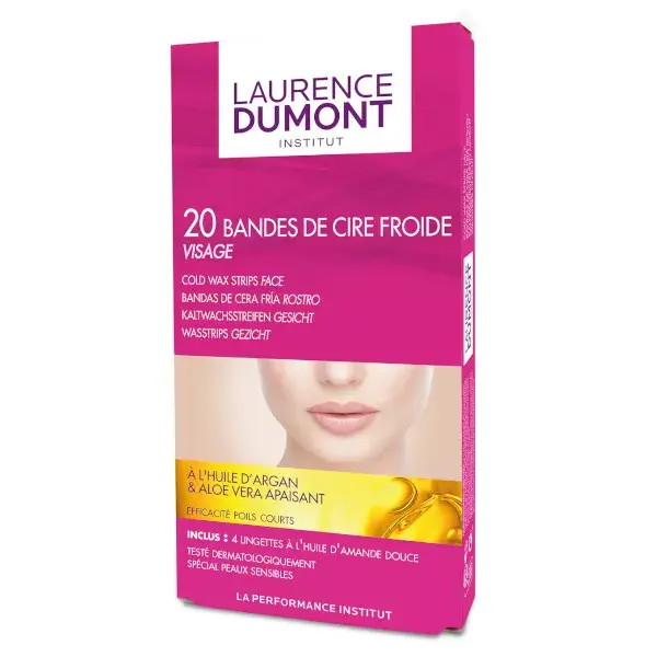 Laurence Dumont Institut Cire Froide Visage 20 Bandes