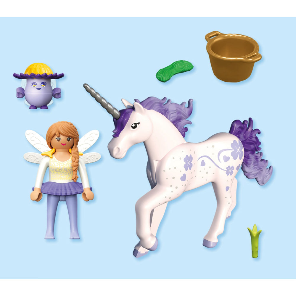 Køb Playmobil® Collectible Unicorn: Lucky Lavender With Fe
