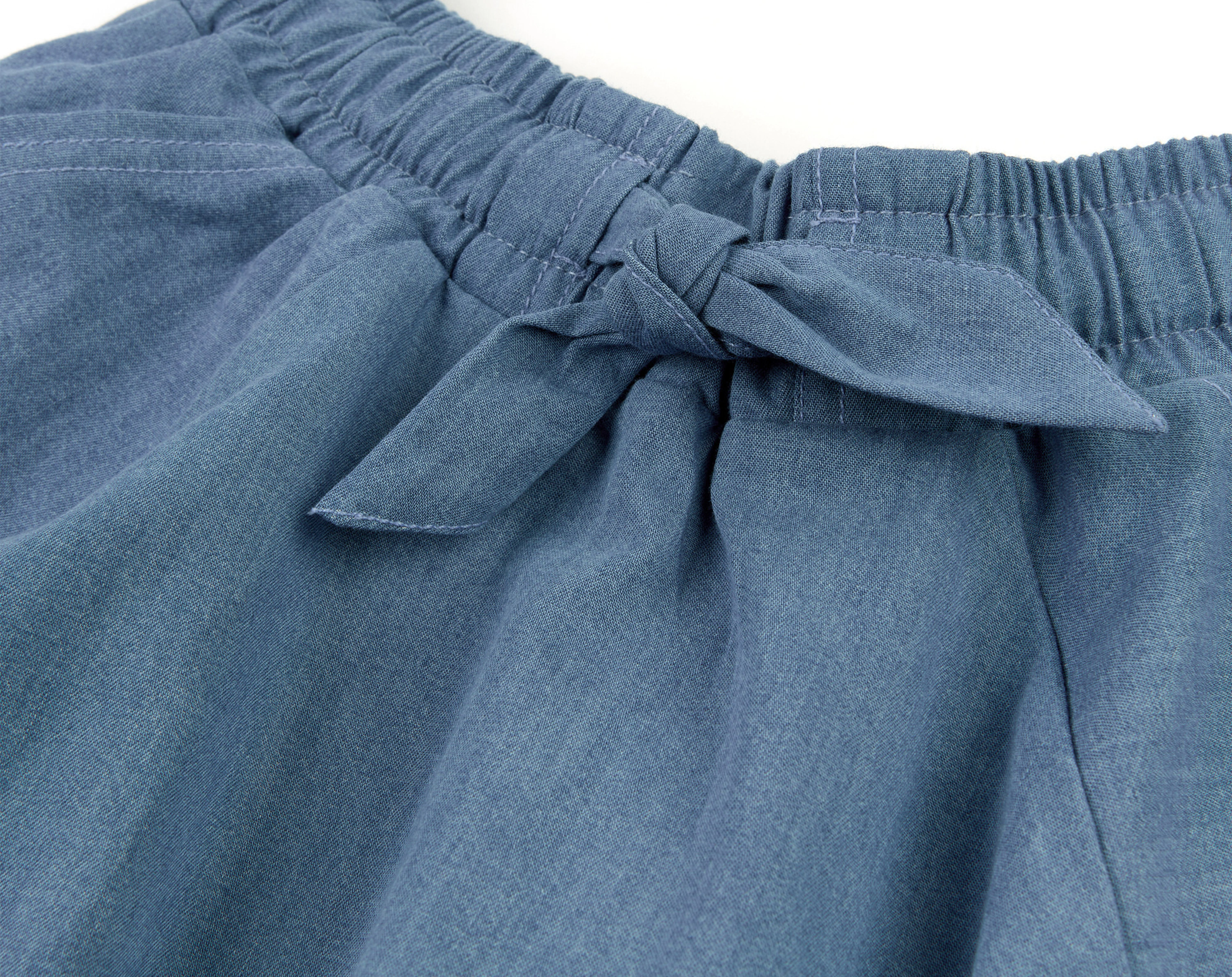Falten-Rock SUMMER in jeansblau