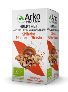 Arkocaps Shiitake Maitake Reishi Capsules 45CP