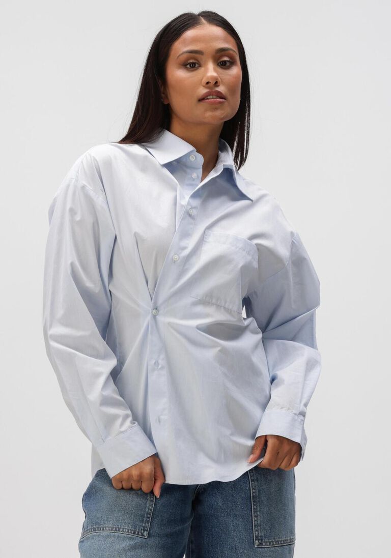 lichtblauwe herskind blouses lorenzo shirt