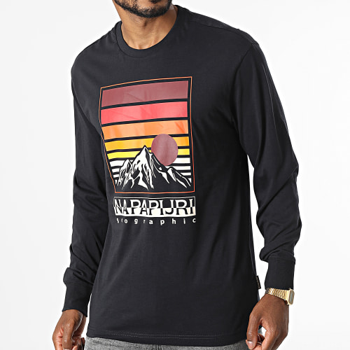 Tee Shirt Manches Longues Freestyle A4GRM Noir