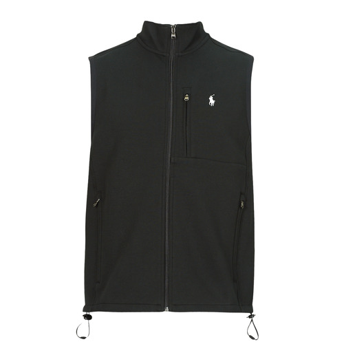 Polo Ralph Lauren - SWEATSHIRT ZIPPE SANS MANCHES EN DOUBLE KNIT TECH Negro / Polo / Negro