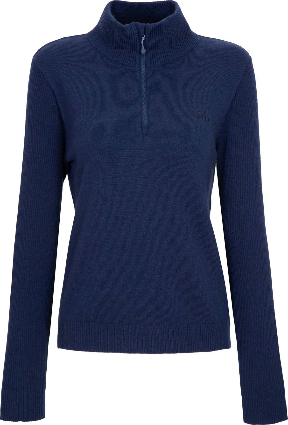 Skudeneshavn Sweater Dame Blue Ink