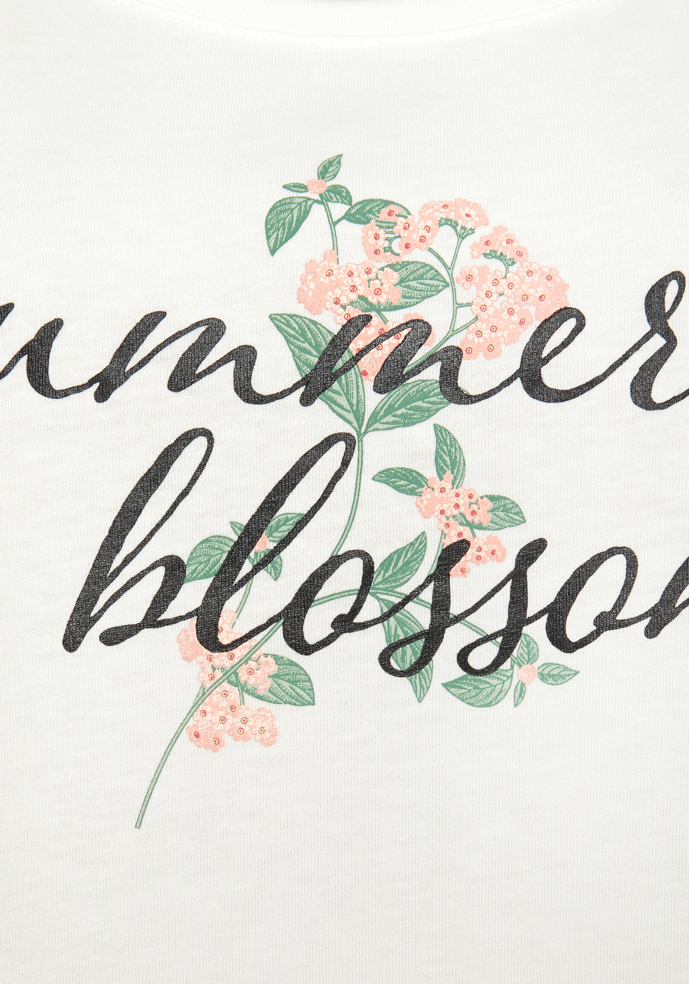 Vivance Dreams Sleepshirt mit Statement Druck