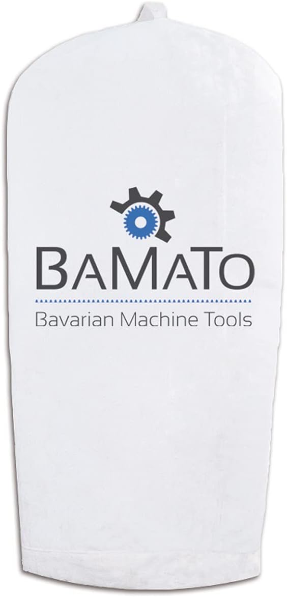 BAMATO Absauganlage AB-550 | inkl. Adapter Set | 230 V Elektromotor | 2,30m langer und flexibler Absaugschlauch | 1150 m³/h Absaugleistung | Integriertes Fahrwerk | Späneabsauganlage für Holz