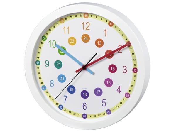Hama Easy Learning veggklokke (001863950000)