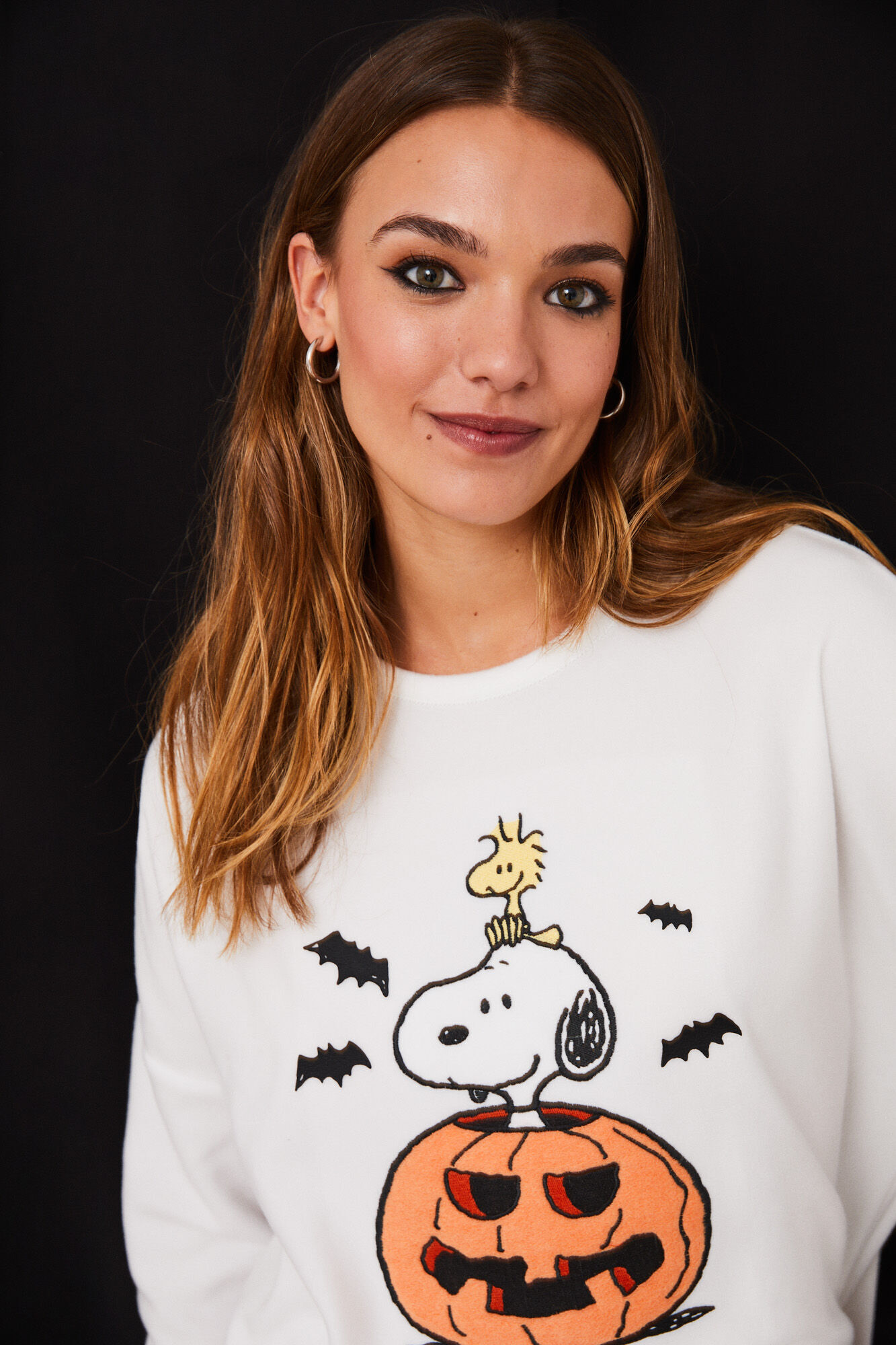 pijama de lã do Snoopy