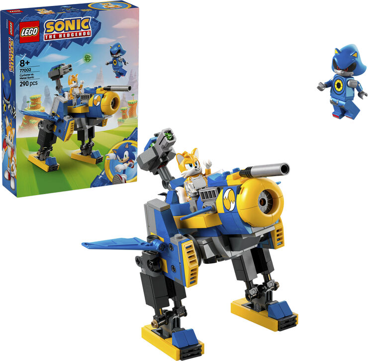 Lego Cyclone mod Metal Sonic 77002
