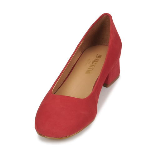 JB Martin - VIRGINIA - Chèvre velours rouge
