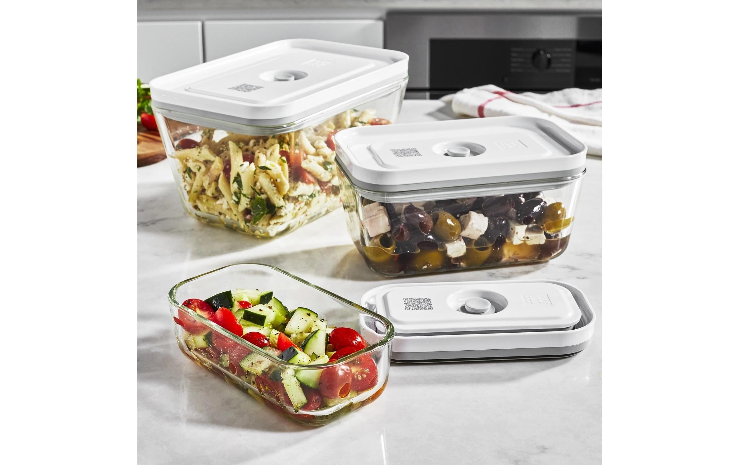 Zwilling Vakuumbehälter »Fresh and Save 3-teilig, S,M,L Glas« 3 Stk. tlg.