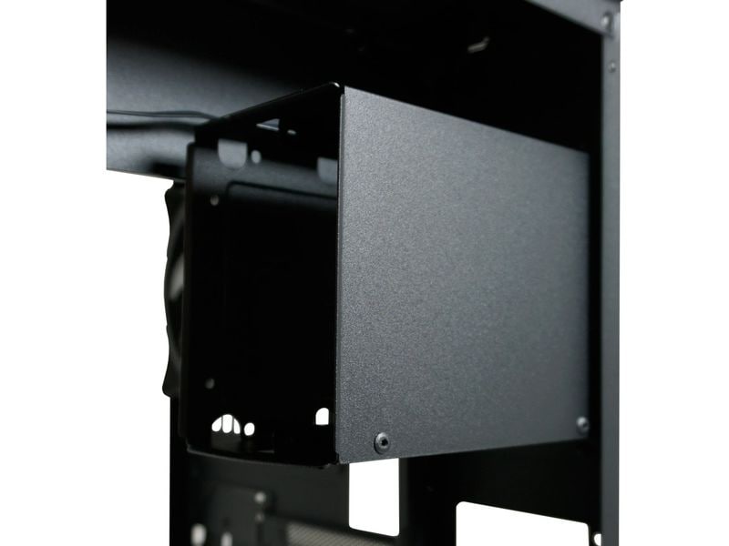 LC-Power PC-Gehäuse Gaming 809B Dark Storm_X Midi-Tower-Gaming-Gehäuse mit Seitenfenster