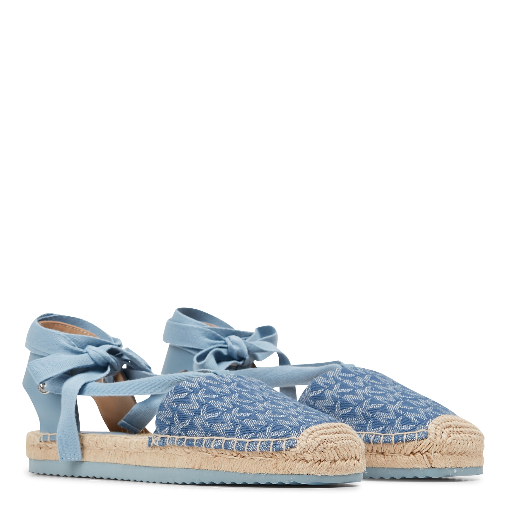 Espadrilles avec imprimé | Bleu
