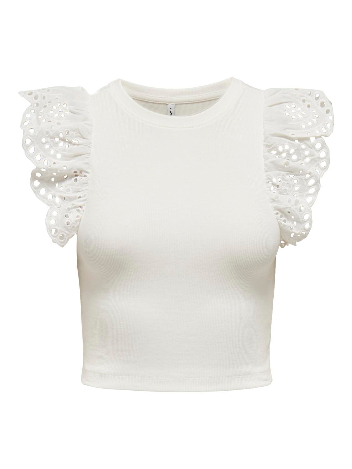 ONLDREA Top Cloud Dancer