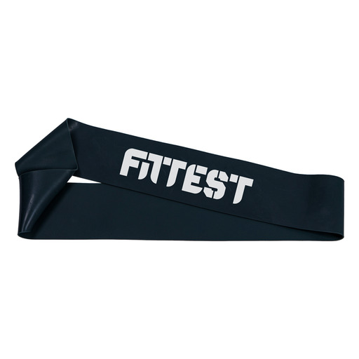 Mini Band Extra Forte de 1,2 mm - Preta - Fittest Equipment