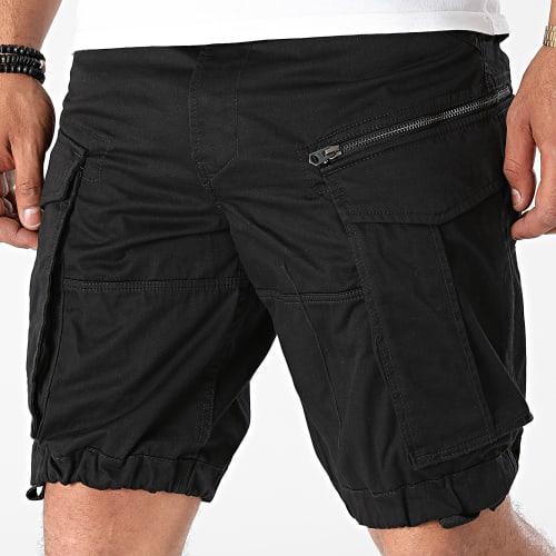 Short Cargo Rovic Zip Loose D08566-5126 Noir