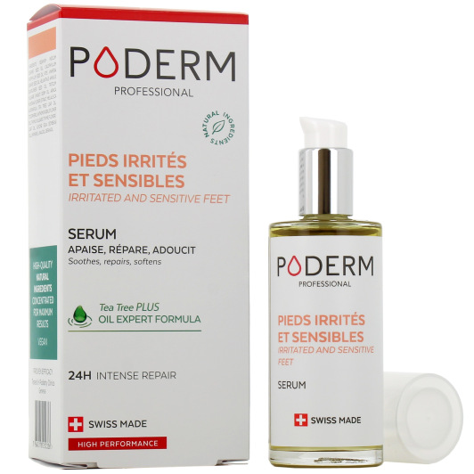 Poderm sérum pieds irrités et sensibles - Soin apaisant