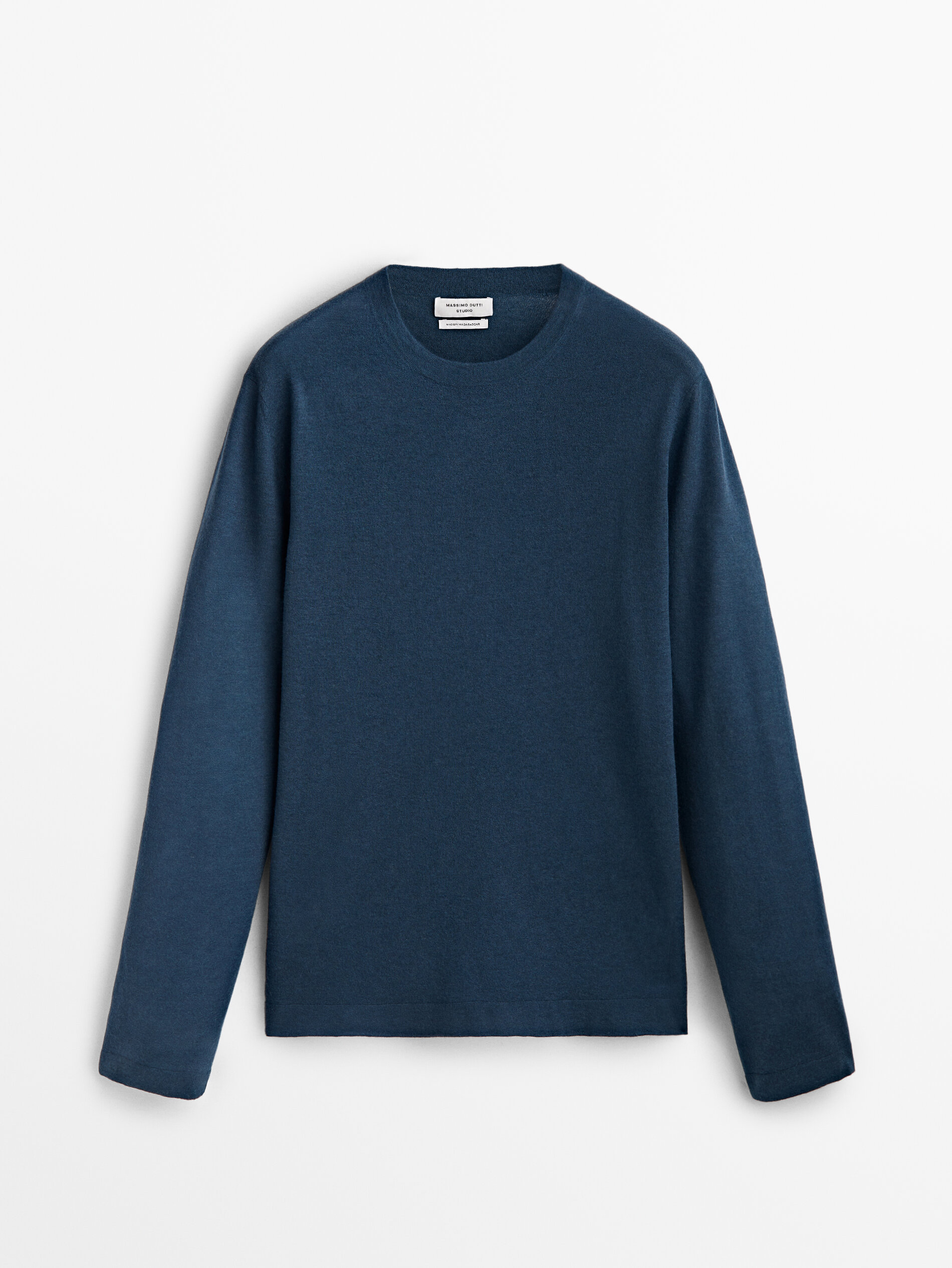 Jersey 100% lã cashmere - Studio - AZUL
