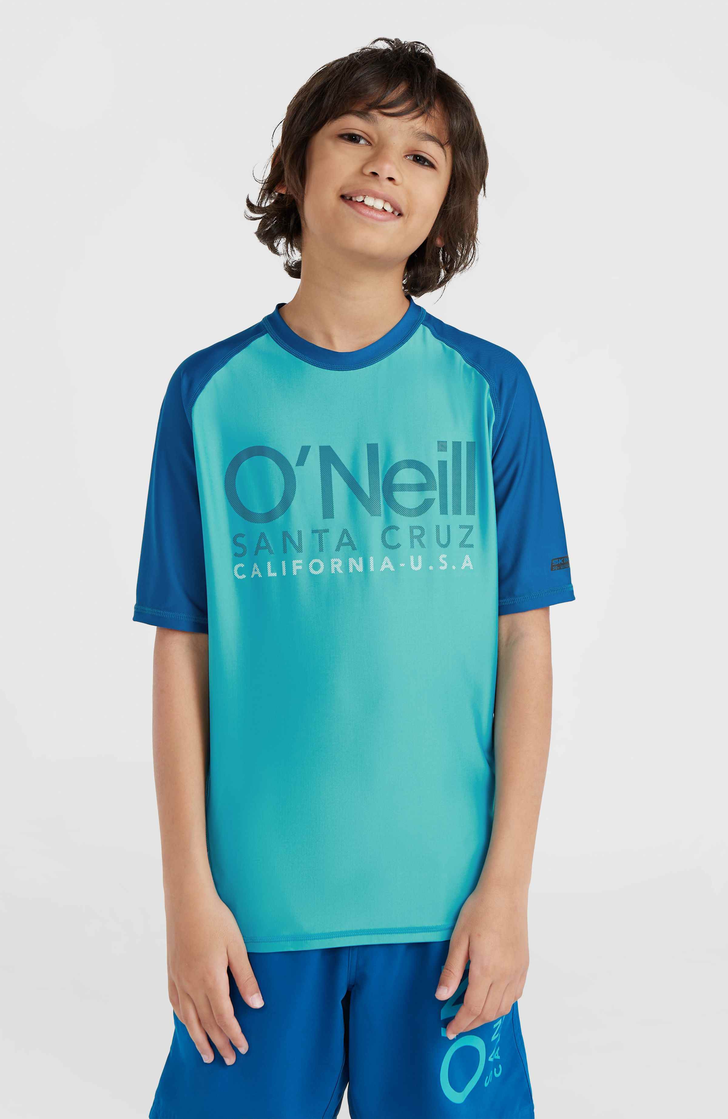 Jongens Essentials Cali shirt met korte mouwen O`Neill Felblauw
