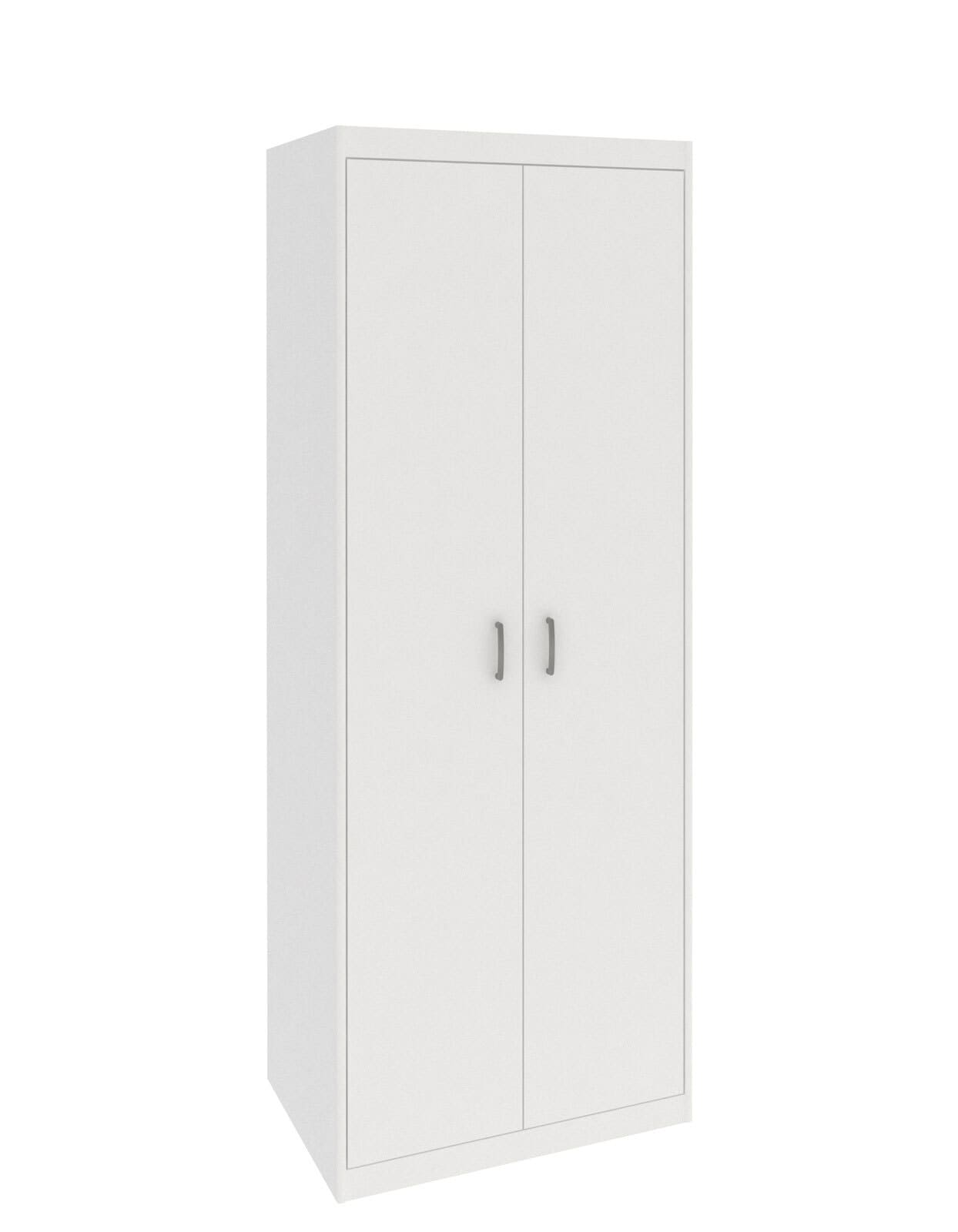 Kleiderschrank Mega Typ 79 Weiß B/H/T 72x194,4x54cm