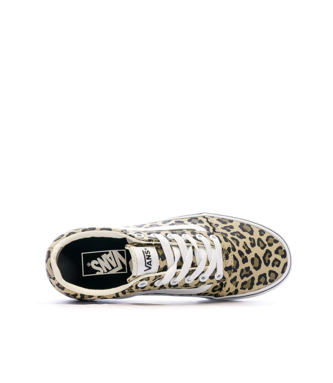 Baskets Beige Femme Vans Ward Leopard Antique