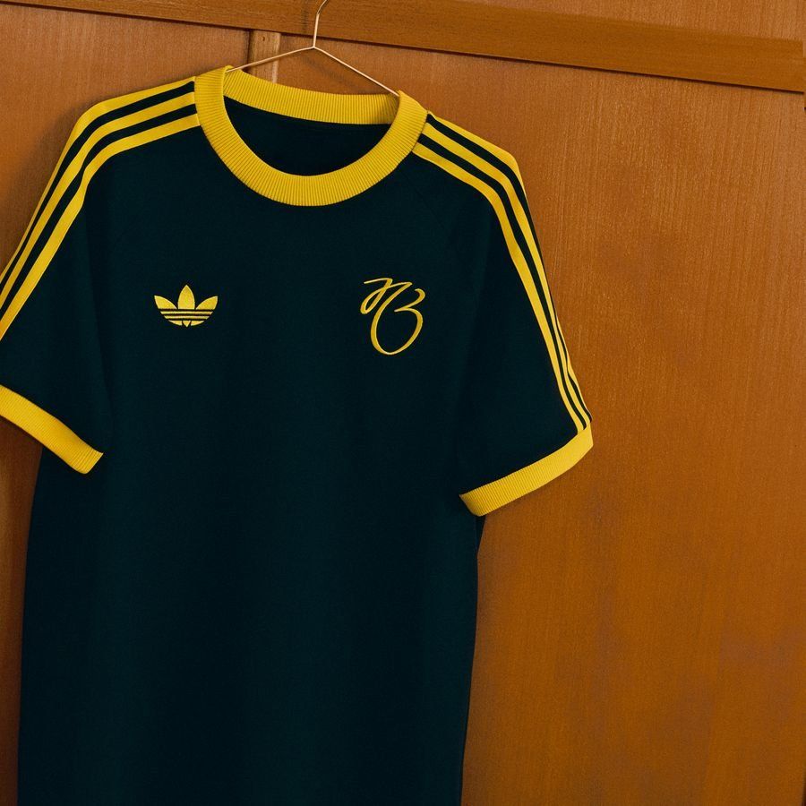 adidas T-Shirt 3-Stripes Jude Bellingham Belligold - Noir/Doré