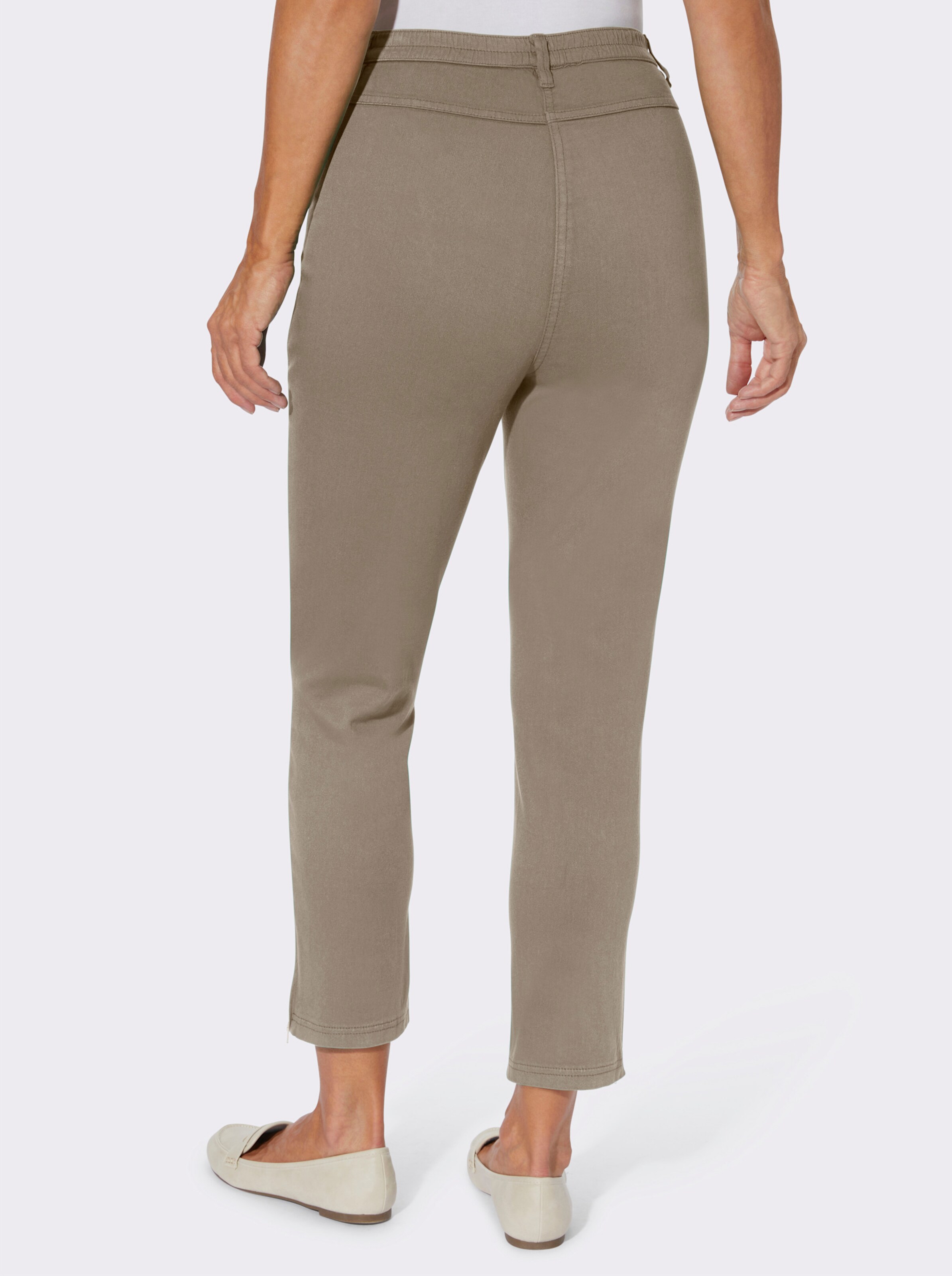 78-Jeans mit seitlichen Reißverschlüssen