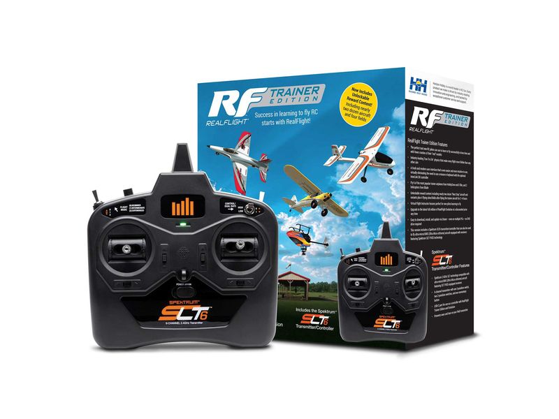 Realflight RC-Flugsimulator Trainer Edition mit SLT6 Contro Modellflugsimulator inklusive SLT6 Fernsteuerung