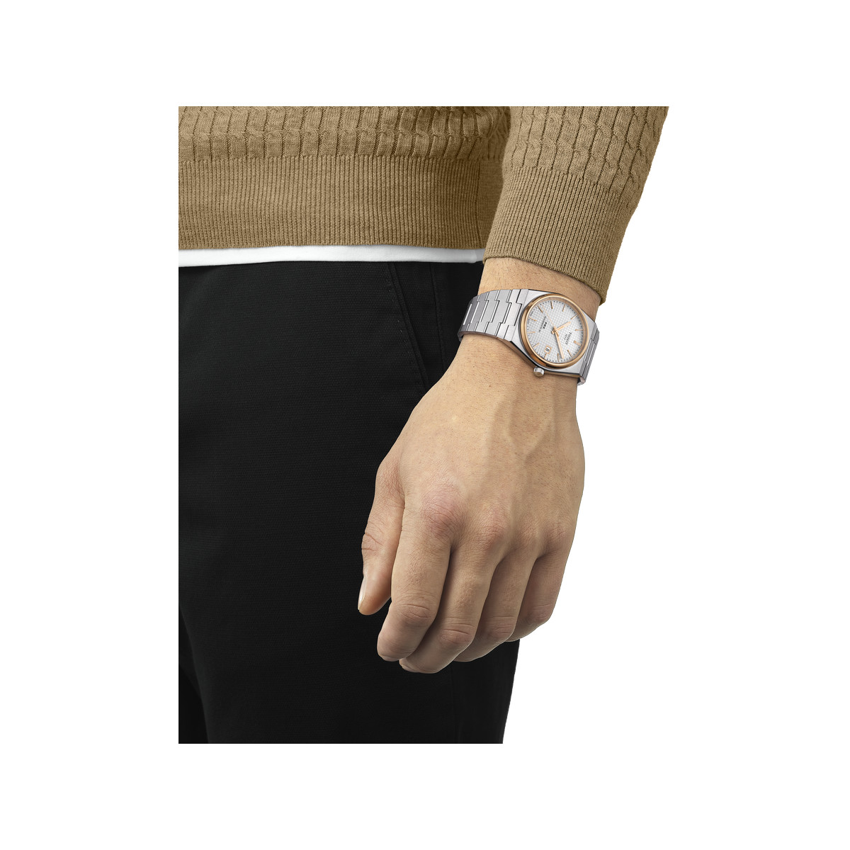Montre Tissot homme automatique bracelet acier
