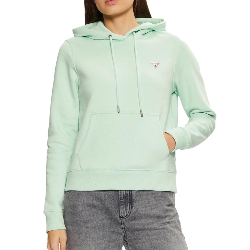 Guess Sweat Vert Femme Guess Hood
