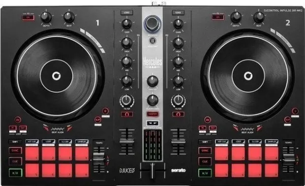 Hercules INPULSE 200 MK2, 3,5 mm, USB, 320 mm, 195 mm, 49 mm, 900 g